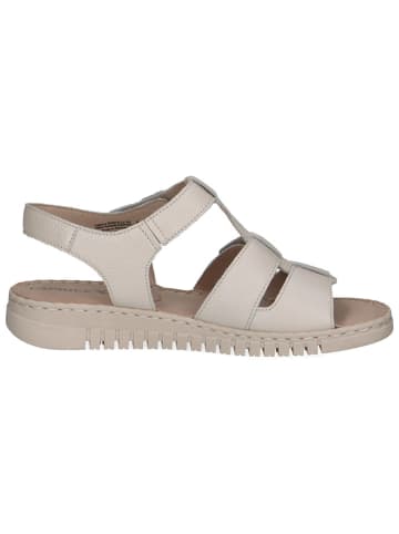Caprice Leren sandalen crème