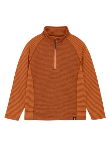 Color Kids Fleecepullover in Hellbraun