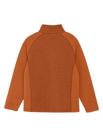 Color Kids Fleecepullover in Hellbraun