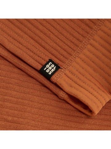 Color Kids Fleecepullover in Hellbraun