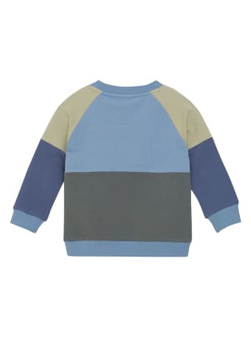 Color Kids Sweatshirt in Blau/ Grau