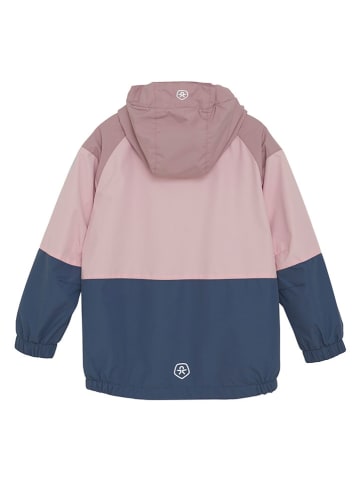 Color Kids Übergangsjacke in Rosa/ Dunkelblau