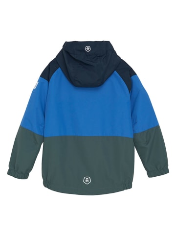 Color Kids Übergangsjacke in Blau/ Grün