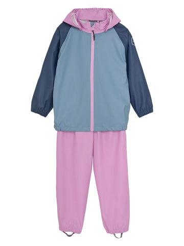Color Kids Regenoutfit in Blau/ Rosa