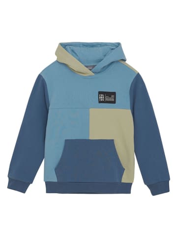 Color Kids Hoodie blauw/beige