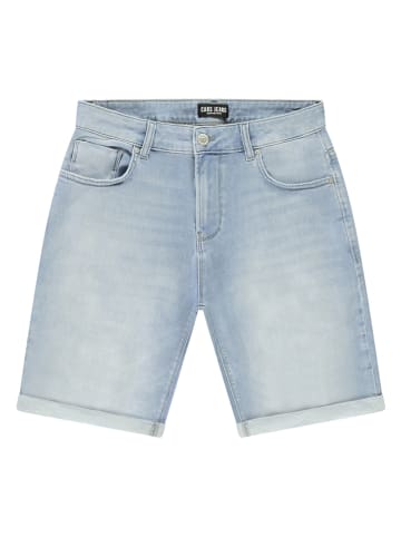 Cars Jeans Szorty dżinsowe "California" w kolorze błękitnym