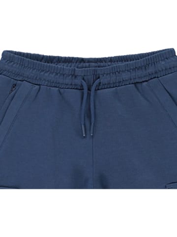 Cars Jeans Bojówki dresowe "Redush" w kolorze granatowym