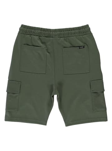 Cars Jeans Cargo-Sweatshorts "Redush" in Moosgrün