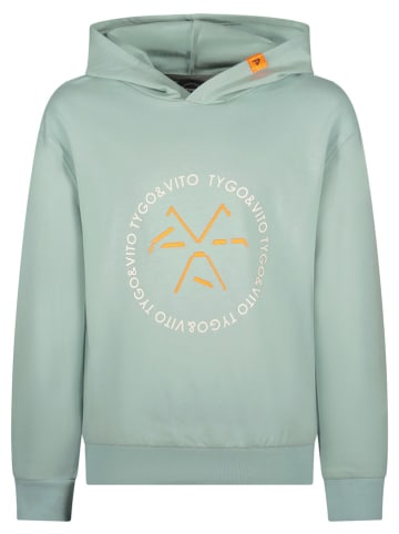 Tygo & Vito Hoodie "Niall" in Hellblau