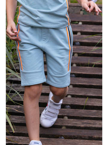 Tygo & Vito Sweatshort "Bing" lichtblauw