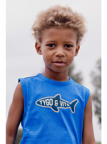 Tygo & Vito Top "Daan" blauw
