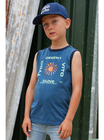 Tygo & Vito Top "Daan" blauw
