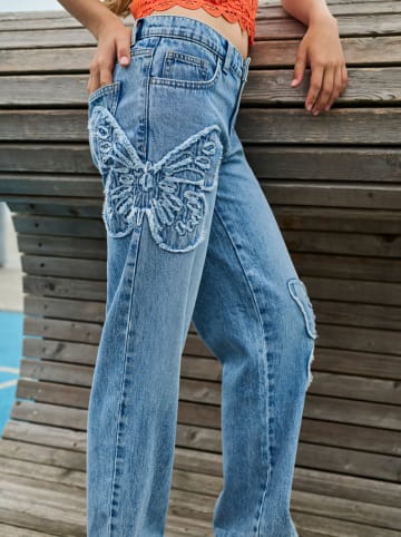 KIDS ONLY Jeans "Jenna" - Wide leg - in Hellblau
