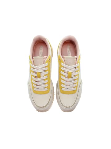 U.S. Polo Assn. Sneakersy w kolorze beżowo-żółtym