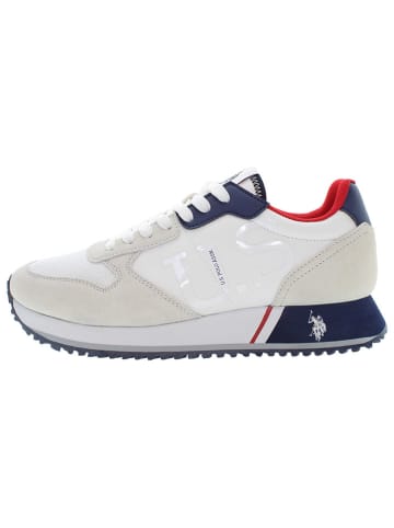 U.S. Polo Assn. Sneakers in Weiß/ Dunkelblau