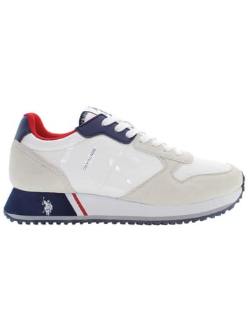 U.S. Polo Assn. Sneakers in Weiß/ Dunkelblau
