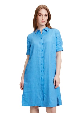 BETTY & CO Linnen jurk blauw
