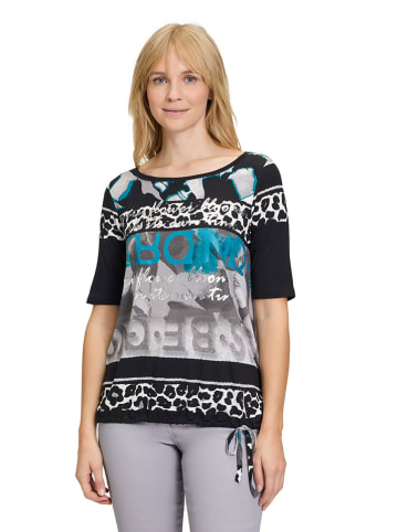 Betty Barclay Shirt in Schwarz/ Türkis
