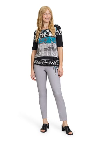 Betty Barclay Shirt in Schwarz/ Türkis