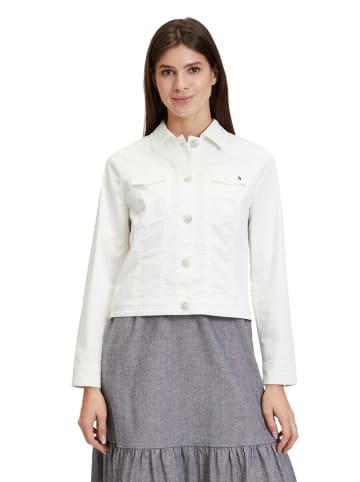 BETTY & CO Jeansjacke in Weiß