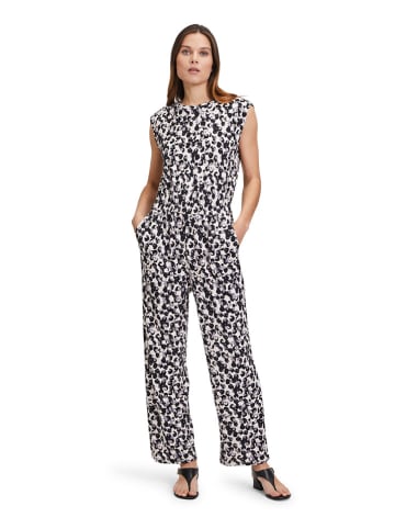 BETTY & CO Jumpsuit in Weiß/ Schwarz