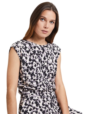 BETTY & CO Jumpsuit in Weiß/ Schwarz
