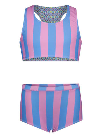 B.Nosy Wende Bikini-Set "Winona" in Blau/ Rosa