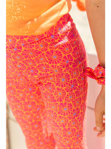 B.Nosy Schlagleggings "Pepper" in Pink/ Orange/ Lila