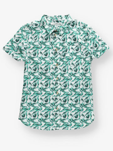 Marks & Spencer Blouse turquoise/wit