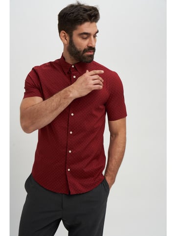 Marks & Spencer Hemd in Bordeaux