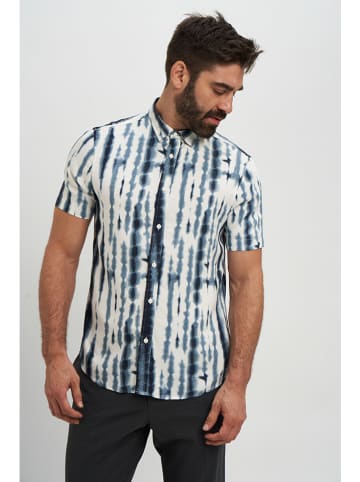 Marks & Spencer Hemd in Blau/ Weiß