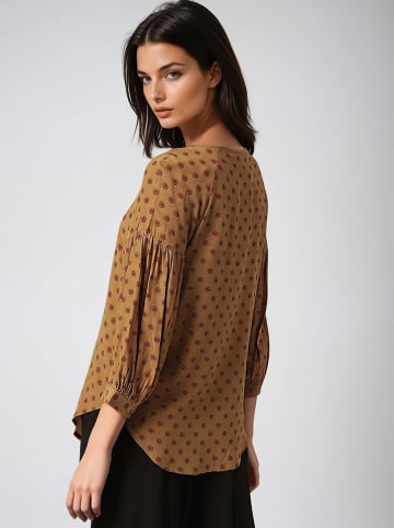 Marks & Spencer Blouse camel/roze