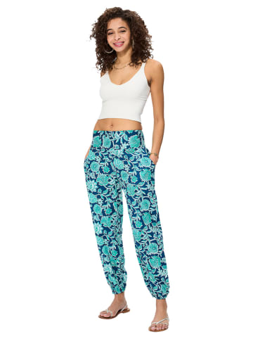 Aller Simplement Hose in Blau/ Türkis