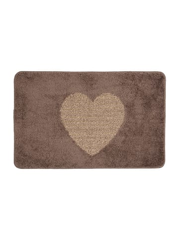 Clayre & Eef Badematte in Braun - (L)78 x (B)48 cm