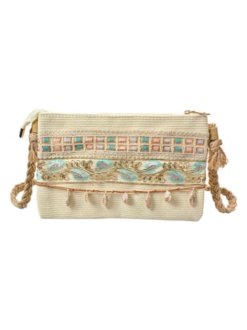 Clayre & Eef Schoudertas beige - (B)30 x (H)18 x (D)3 cm