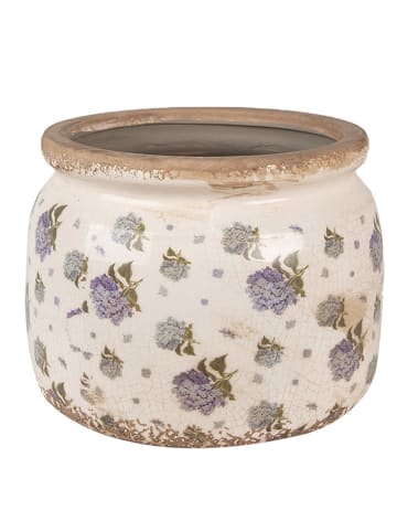 Clayre & Eef Bloempot beige - (H)15 x Ø 20 cm