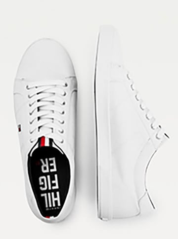 Tommy Hilfiger Shoes Leder-Sneakers in Weiß