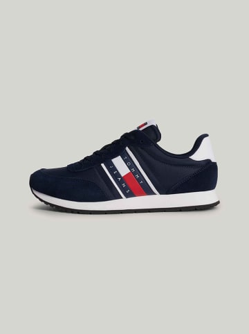 Tommy Hilfiger Shoes Leder-Sneakers in Dunkelblau