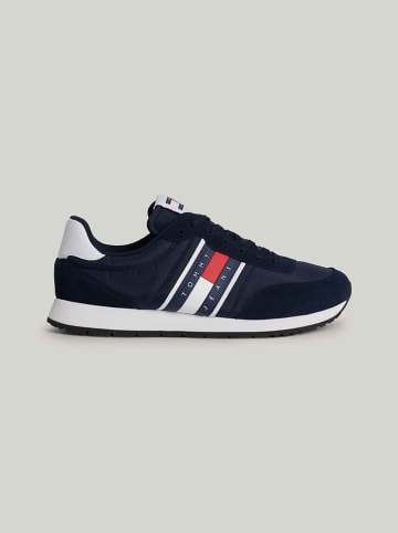 Tommy Hilfiger Shoes Leder-Sneakers in Dunkelblau