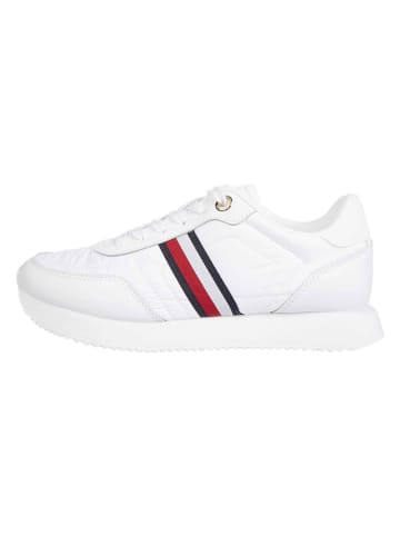 Tommy Hilfiger Shoes Leder-Sneakers in Weiß