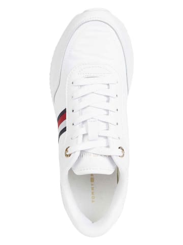 Tommy Hilfiger Shoes Leder-Sneakers in Weiß