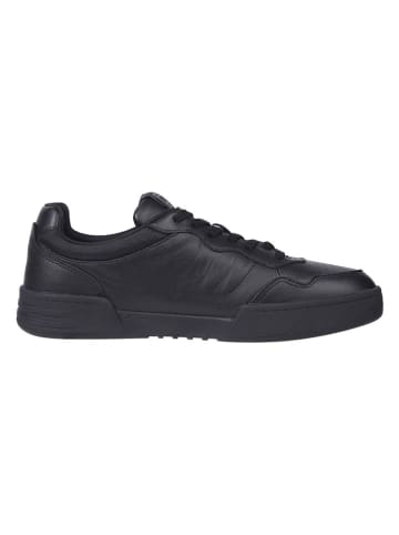 Tommy Hilfiger Shoes Leder-Sneakers in Schwarz