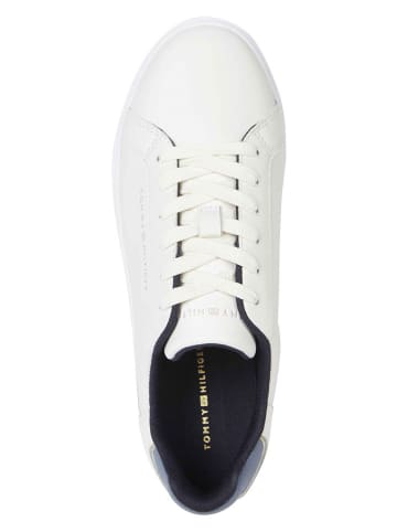 Tommy Hilfiger Shoes Leder-Sneakers in Weiß