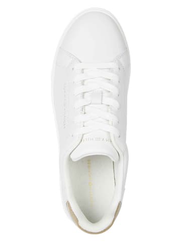 Tommy Hilfiger Shoes Leder-Sneakers in Weiß