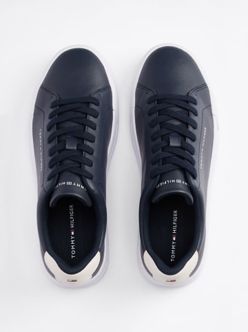 Tommy Hilfiger Shoes Leder-Sneakers in Dunkelblau