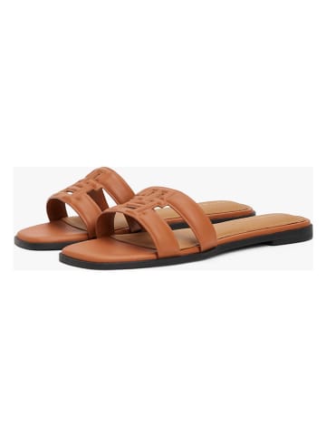 Tommy Hilfiger Shoes Pantoletten in Hellbraun
