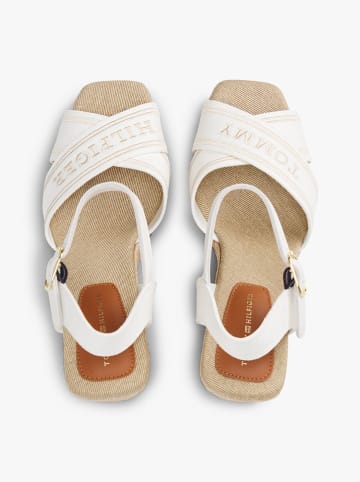 Tommy Hilfiger Shoes Keilsandaletten in Weiß