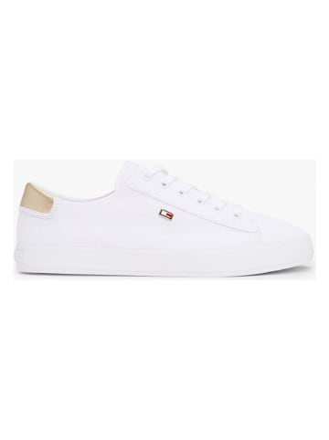 Tommy Hilfiger Shoes Leder-Sneakers in Weiß