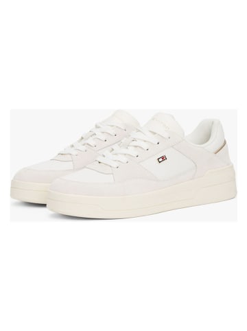 Tommy Hilfiger Shoes Leder-Sneakers in Creme