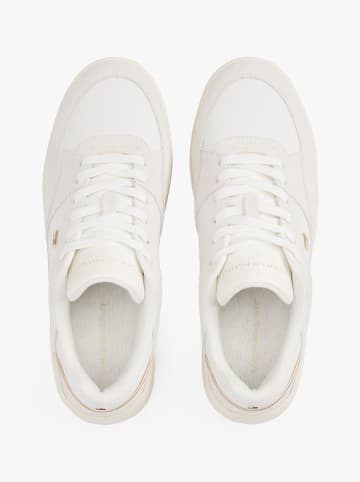 Tommy Hilfiger Shoes Leder-Sneakers in Creme